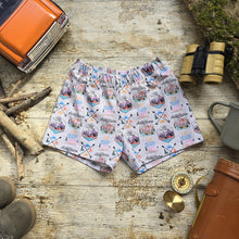 Load image into Gallery viewer, Eat, Sleep, Camp, Repeat Relaxed Shorts