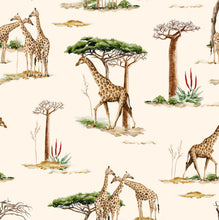 Load image into Gallery viewer, Giraffe Serengeti Dungarees