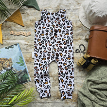 Load image into Gallery viewer, Leopard Full Length Romper