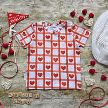 Load image into Gallery viewer, Valentine Check Tee