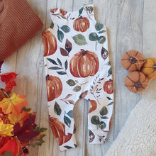 Load image into Gallery viewer, Pumpkin Galore Full Length Romper