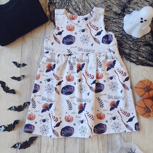 Boo! Pinafore Dress