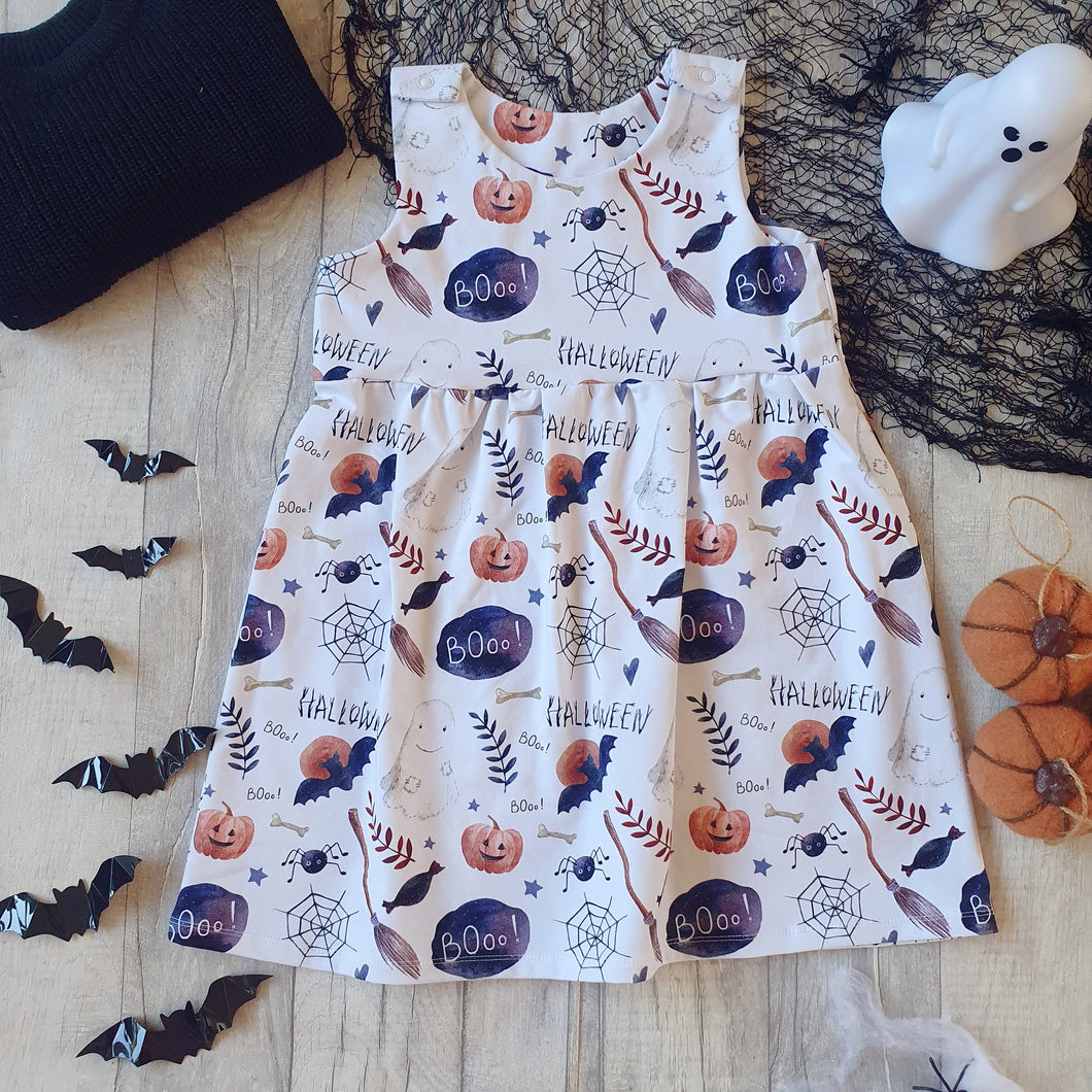 Boo! Pinafore Dress