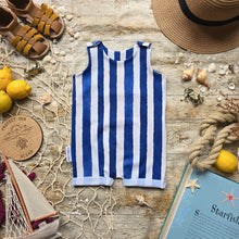 Load image into Gallery viewer, Amalfi Deckchairs Rolled-Hem Romper