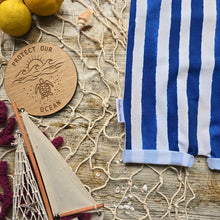 Load image into Gallery viewer, Amalfi Deckchairs Rolled-Hem Romper