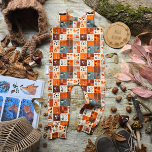Autumn Forage Full Length Romper