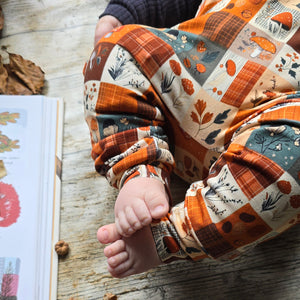 Autumn Forage Full Length Romper