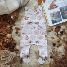 Load image into Gallery viewer, Autumn Quilt Footed Romper