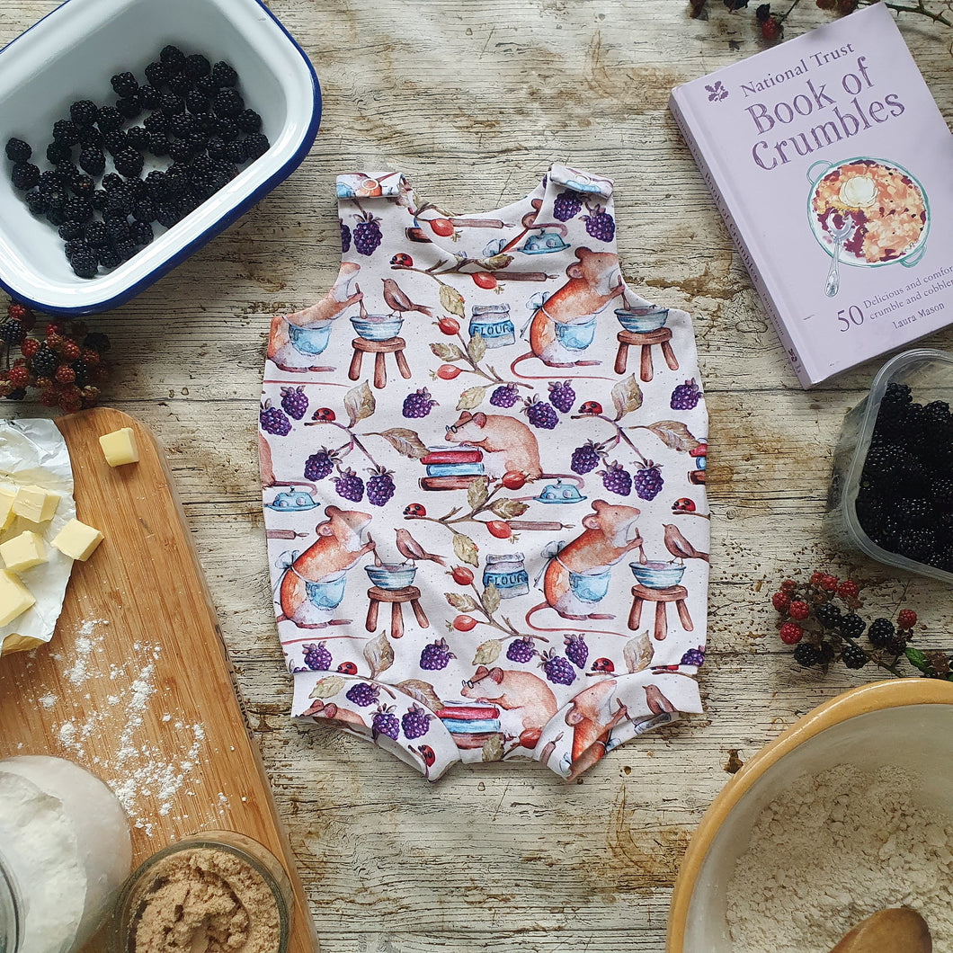 Blackberry Crumble Bummie Romper