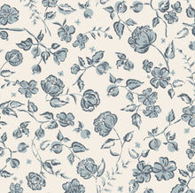 Load image into Gallery viewer, Blue Floral Tee