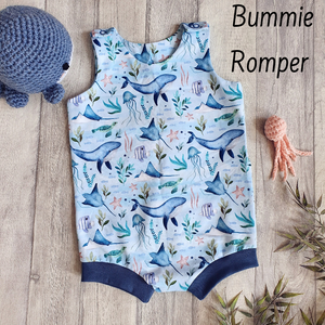 Golden Celestial Bummie Romper