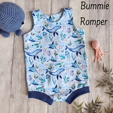 Load image into Gallery viewer, Around the World Bummie Romper