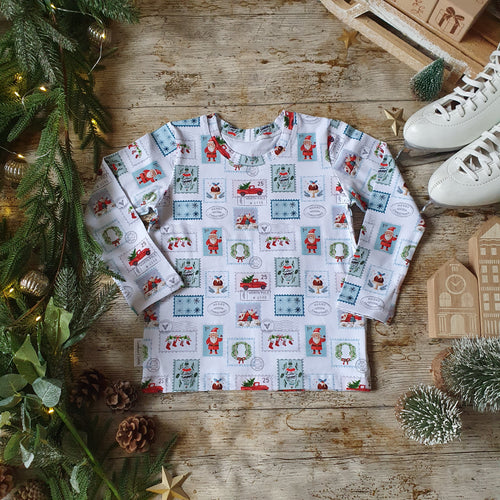 Christmas Stamp Collection Tee RTP