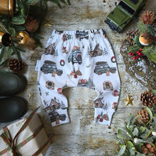 Load image into Gallery viewer, Christmas in the Country Elastic Harem Pants