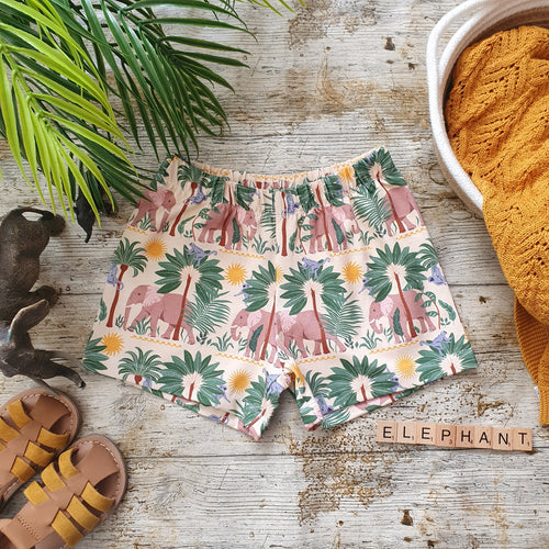 Elephants Relaxed Shorts