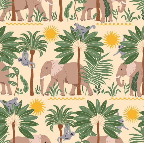 Toddler Leggings - Elephants - Jungle Animals 