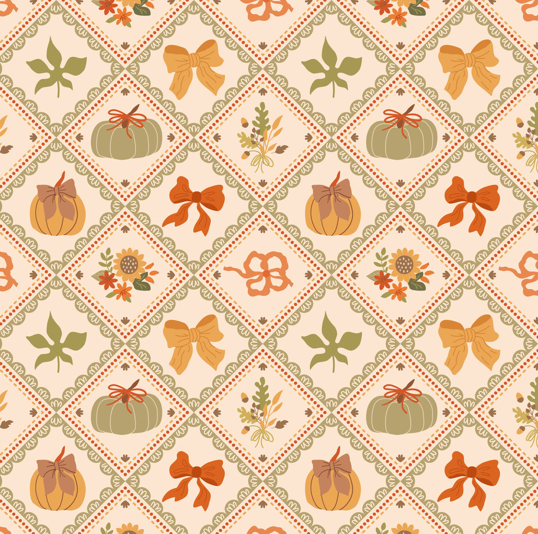 Farmhouse Pumpkin Sleep Suit