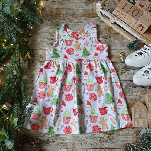 Festive Treats Pinafore Dress RTP