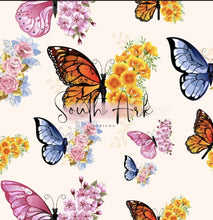 Load image into Gallery viewer, Floral Butterflies Relaxed Shorts
