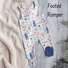 Load image into Gallery viewer, Amongst the Meadow Footed Romper