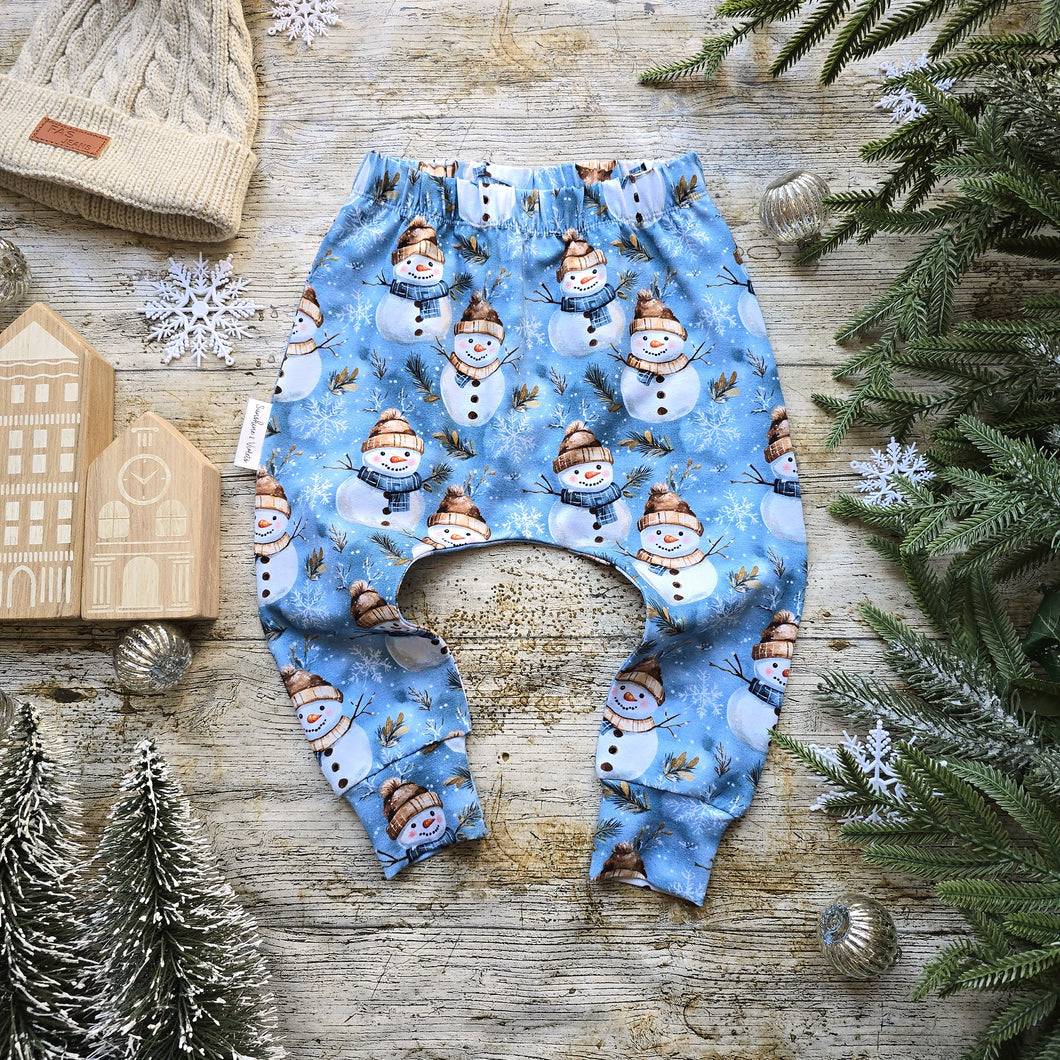 Frosty Elastic Harem Pants