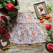 Load image into Gallery viewer, Gooseberry Cottage Pinafore Dress
