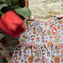 Load image into Gallery viewer, Gooseberry Cottage Pinafore Dress