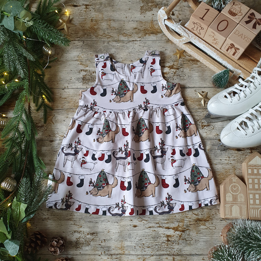 Happy Howlidays Pinafore Dress RTP