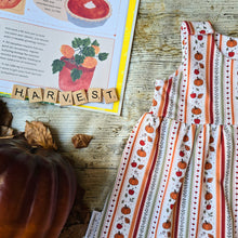 Load image into Gallery viewer, Harvest Stripe Pinafore Dress