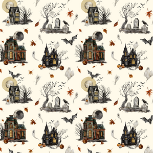 Haunted Mansion Footed Romper
