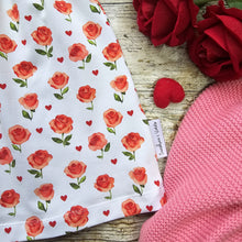 Load image into Gallery viewer, Hearts &amp; Roses Pinafore Dress