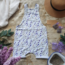 Load image into Gallery viewer, Lavender Fields Dungarees