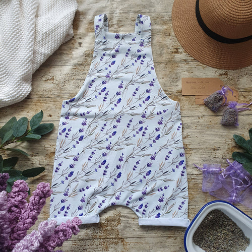 Lavender Fields Dungarees