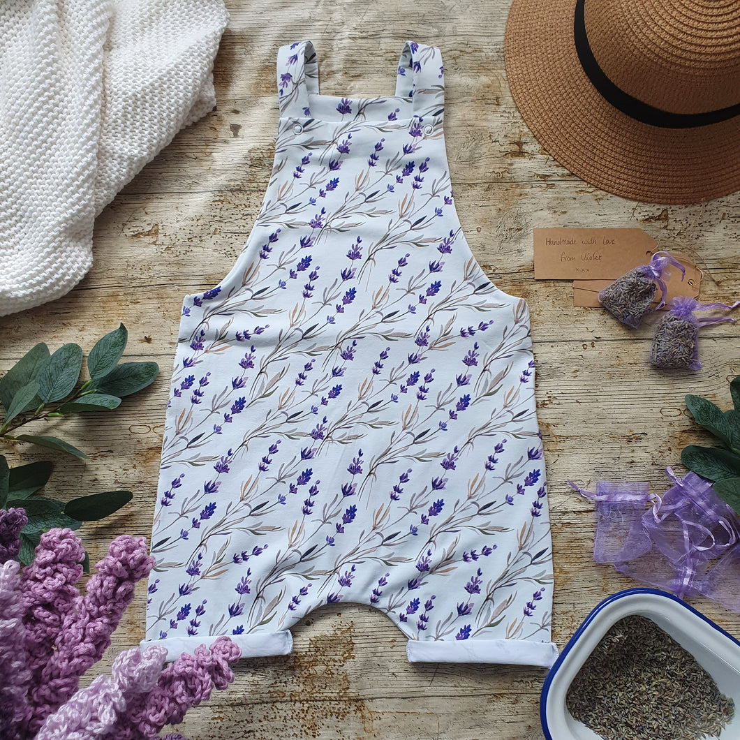 Lavender Fields Dungarees