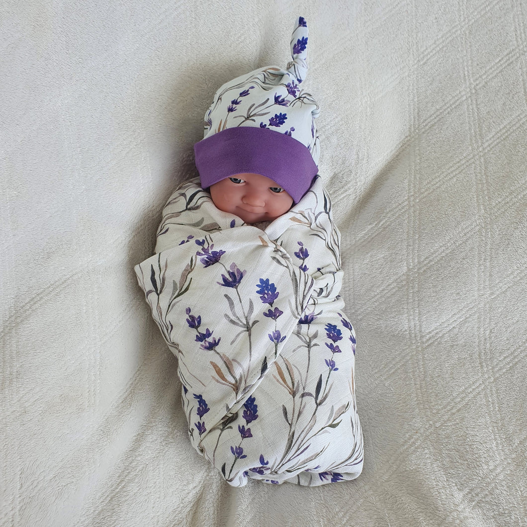 Lavender Fields Swaddle