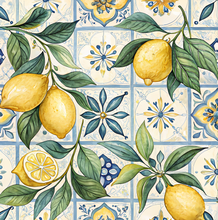 Load image into Gallery viewer, Mediterranean Lemons Swaddle