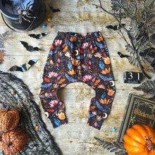 Load image into Gallery viewer, Midnight Botanicals Elastic Harem Pants
