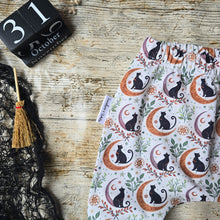 Load image into Gallery viewer, Moonlit Cats Elastic Harem Pants