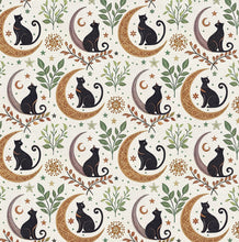Load image into Gallery viewer, Moonlit Cats Sleep Suit