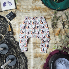 Load image into Gallery viewer, Moonlit Cats Elastic Harem Pants