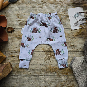 Mummy & Baby Bear Elastic Harem Pants RTP