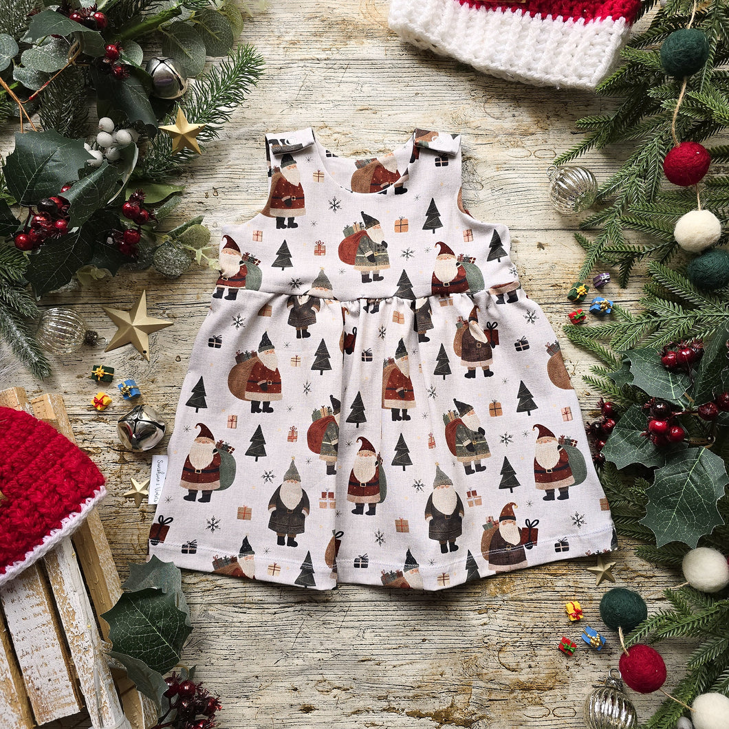 Nordic Father Christmas Pinafore Dress