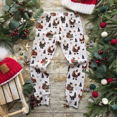Nordic Father Christmas Slim Leg Leggings