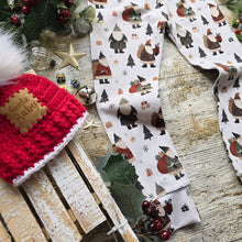 Load image into Gallery viewer, Nordic Father Christmas Slim Leg Leggings