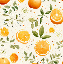 Load image into Gallery viewer, Orange Blossom Dribble Bib