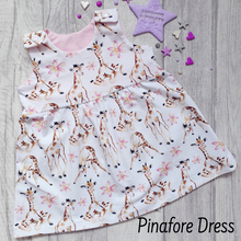 Load image into Gallery viewer, Around the World Pinafore Dress