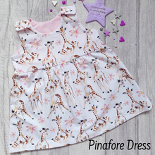 Load image into Gallery viewer, Country Gingham Pinafore Dress