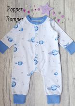 Load image into Gallery viewer, Lavender Fields Popper Romper