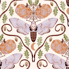 Load image into Gallery viewer, Pumpkin Moths Sleep Suit