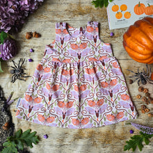 Load image into Gallery viewer, Pumpkin Moths Pinafore Dress